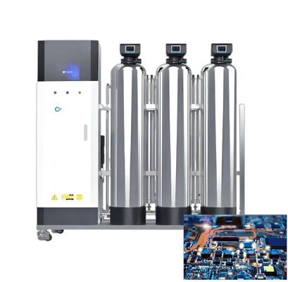 Công nghiệp điện tử Upw Thiết bị xử lý nước để làm sạch nước 300L/h 1500L/h