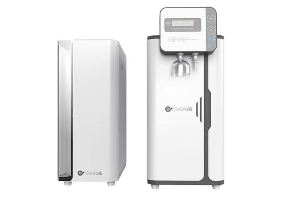 Giá tốt Hệ thống nước siêu tinh khiết phòng thí nghiệm với điện trở 18,2MΩ và tốc độ dòng chảy 10L / H & 20L / H có đèn UV trực tuyến